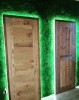 Flat ( Tyrolean ) moss wall panel 50 x 50cm | color - light green